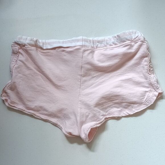 Suthern Spitit Light Pink Women's Terry Cotton Shorts - Picture 4 of 5